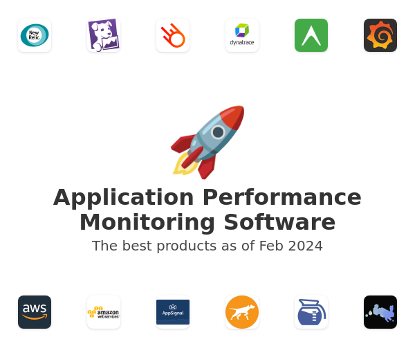 The best Application Performance Monitoring products