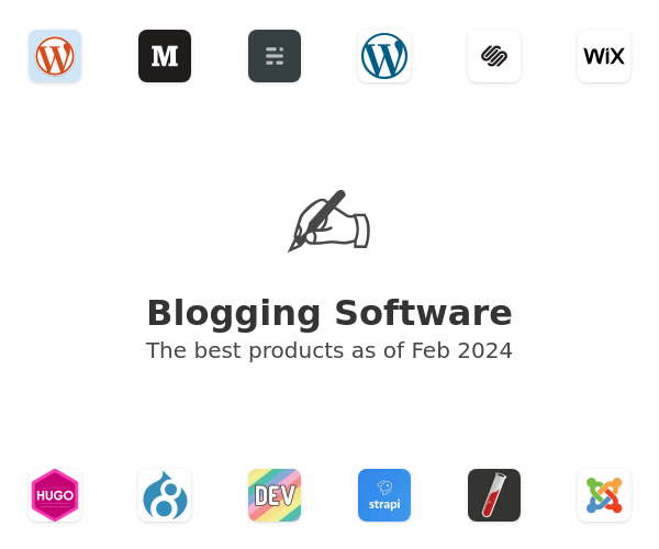 The best Blogging products