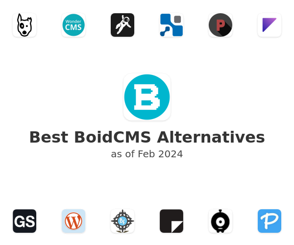 Best BoidCMS Alternatives