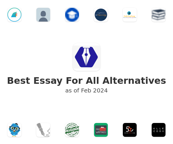 Best Essay For All Alternatives