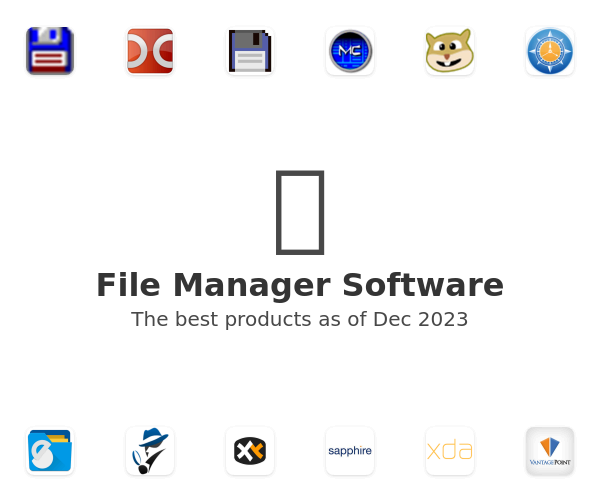 The best File Manager products