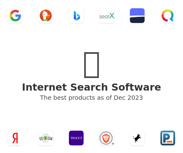 The best Internet Search products