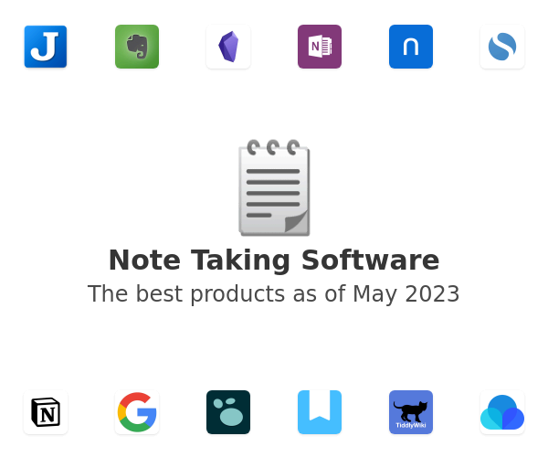 The best Note Taking products
