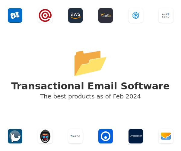 The best Transactional Email products