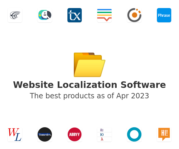 The best Website Localization products